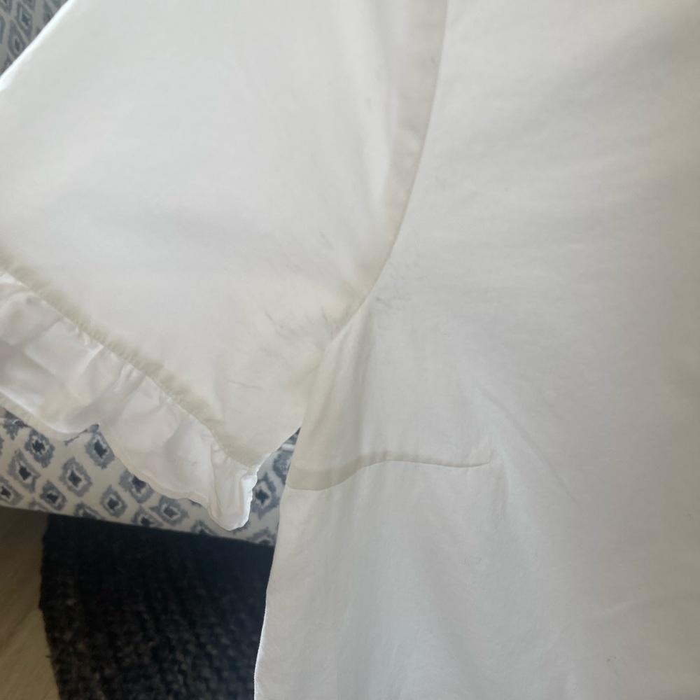 Madewell Studio Ruffle-Hem Top - Picture 6 of 8